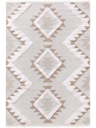 Mosható pamut szőnyeg Oslo Cream/Taupe 230x320 cm