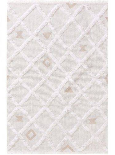 Mosható pamut szőnyeg Oslo Cream/Taupe 230x320 cm