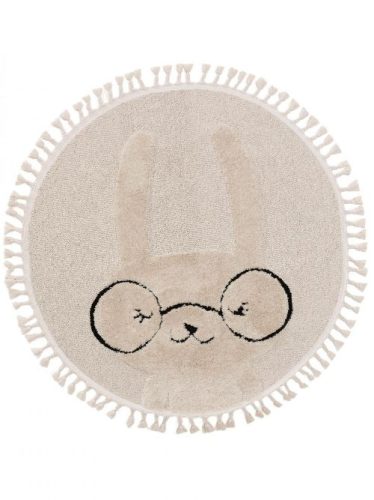 Gyerekszőnyeg Momo Cream o 120 cm kör alakú