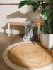 Jute Rug Jutta Ivory 115 cm round
