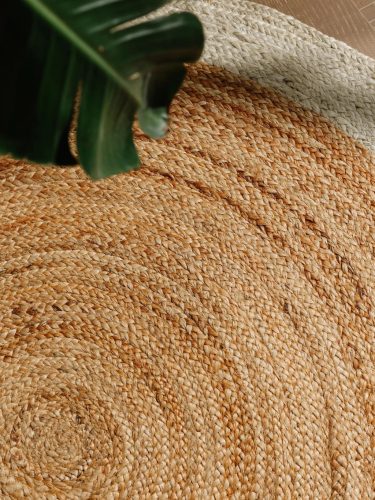Jute Rug Jutta Ivory 115 cm round