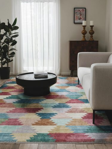 Rug Mara Multicolour/Pink 200x300 cm