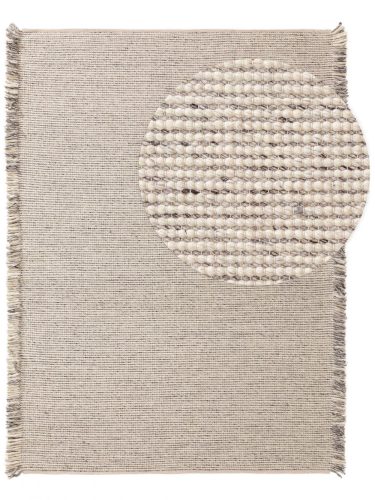 Gyapjúszőnyeg Mary Ivory Grey 200x300 cm