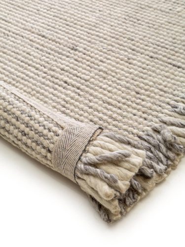 Wool Rug Mary Ivory Grey 80x120 cm
