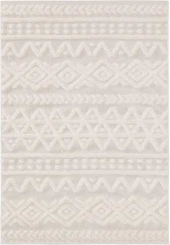 Kül- és beltéri szőnyeg Carlo Cream 15x15 cm Mintadarab
