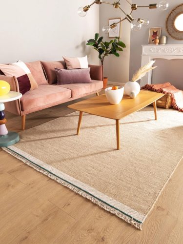 Wool Rug Karla Beige 80x120 cm