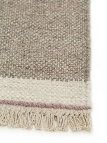 Wool Rug Karla Grey 120x170 cm
