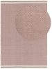Gyapjúszőnyeg Karla Pink 15x15 cm minta