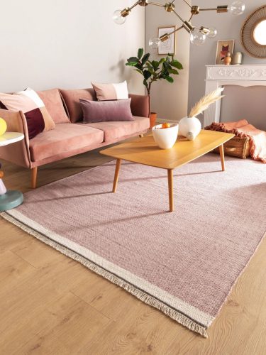 Wool Rug Karla Pink 200x300 cm