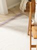 Karla lila gyapjú szőnyeg 15x15 cm Sample