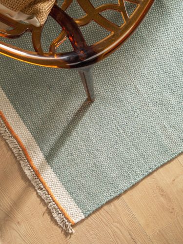 Wool Runner Karla Mint 80x250 cm