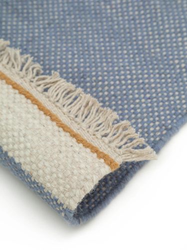 Wool Runner Karla Blue 80x250 cm
