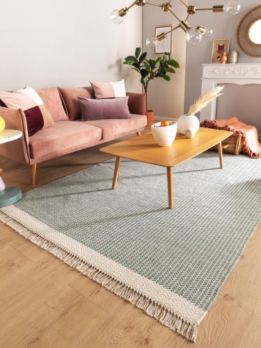 Wool Rug Kim Mint 160x230 cm