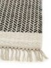Wool Rug Kim Black/White 120x170 cm