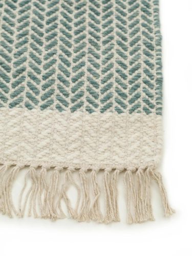 Wool Runner Kim Mint 80x250 cm