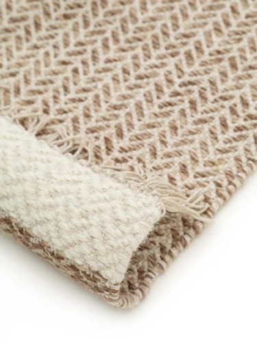 Wool Runner Kim Beige 70x200 cm