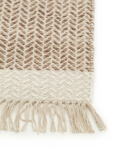 Wool Runner Kim Beige 80x250 cm