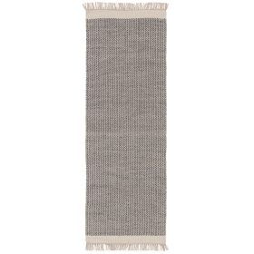 Wool Runner Kim Grey 70x200 cm