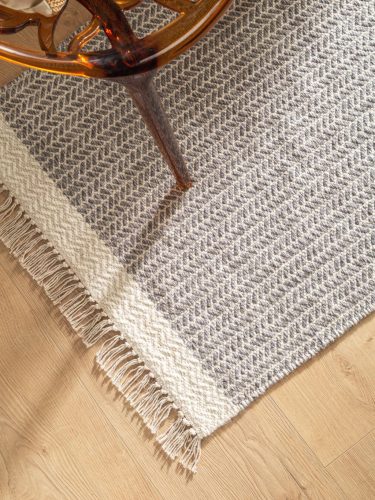 Wool Runner Kim Grey 80x250 cm