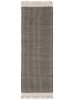 Wool Runner Kim Black/White 80x250 cm