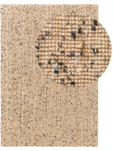 Jutaszőnyeg Sam natural 15x15 cm Mintadarab