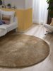 Shaggy kerek szőnyeg Soda Beige ø 120 cm round