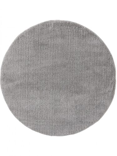Shaggy szőnyeg kör alakú Soda Grey o 200 cm