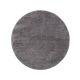 Shaggy szőnyeg kör alakú Soda Dark Grey o 160