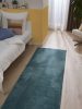 Shaggy rug Soda Dark Blue 80x240 cm