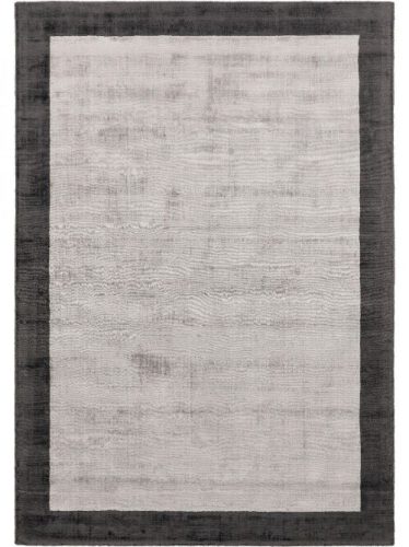 Viszkóz szőnyeg Nova Border Grey 200x300 cm