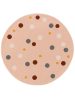 Gyerekszőnyeg Juno Multicolour/Pink o 120 cm kerek