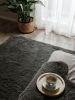Fur Rug Dave Charcoal 150x230 cm