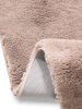 Szőrme szőnyeg Dave Taupe 15x15 cm Mintadarab