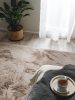 Fur Rug Dave Taupe 80x150 cm