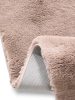 Fur Rug Dave Taupe 80x150 cm