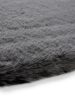 Fur Rug Dave Charcoal ø 180 cm rund