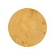 Fur Rug Dave Yellow ø 120 cm round