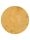 Fur Rug Dave Yellow ø 80 cm round