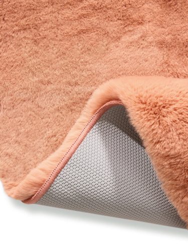 Fur Rug Dave Orange ø 180 cm rund