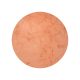 Fur Rug Dave Orange ø 80 cm round