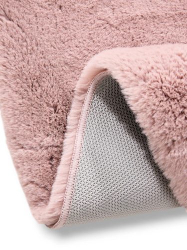 Fur Rug Dave Rose ø 80 cm round
