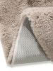 Szőrme szőnyeg Dave Taupe ¸ 120 cm kerek