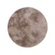 Fur Rug Dave Taupe ø 180 cm rund