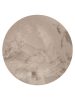 Szőrme szőnyeg Dave Taupe ¸ 80 cm kerek