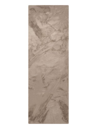 Szőrme szőnyeg Dave Taupe 80x240 cm