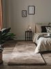 Fur Rug Dave Taupe 80x240 cm