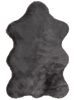 Faux Fur Dave Charcoal 60x90 cm