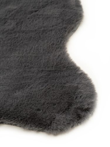 Faux Fur Dave Charcoal 60x90 cm