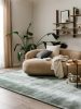 Viscose Rug Nela Light Green 120x170 cm