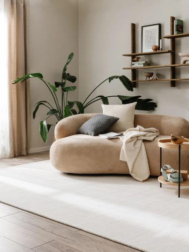 Viscose Rug Nela Ivory 120x170 cm